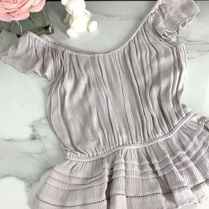 Talula Off the Shoulder Peplum Frill Top 💕